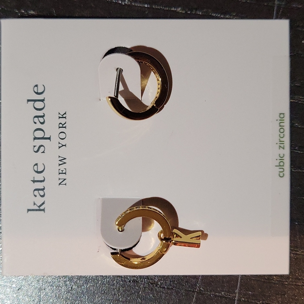 KATE SPADE INTIAL K EARRING